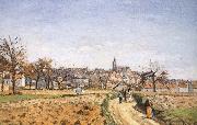 Camille Pissarro, Pang plans Schwarz